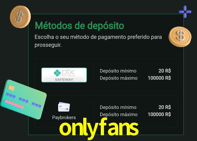 O cassino onlyfans oferece uma grande variedade de métodos de pagamento