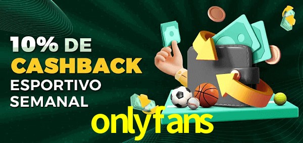 10% de bônus de cashback na onlyfans